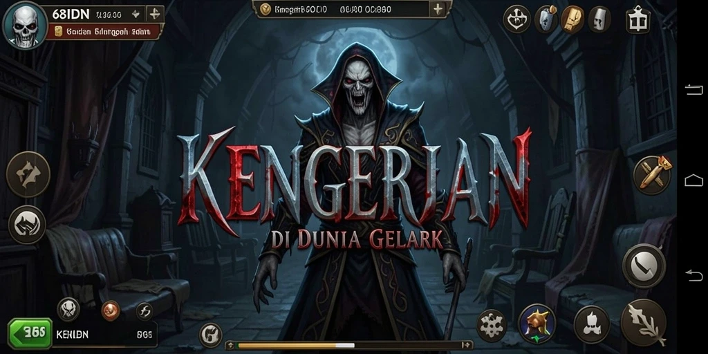 Gameplay menyeramkan dengan suasana gelap dan penuh ketegangan.