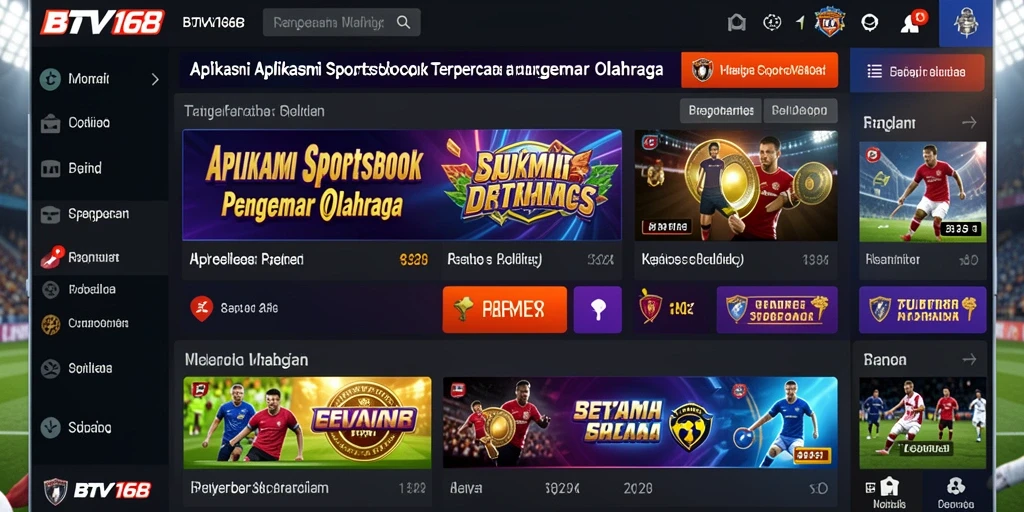 Tampilan menarik dari gameplay BTV168 Sportsbook.