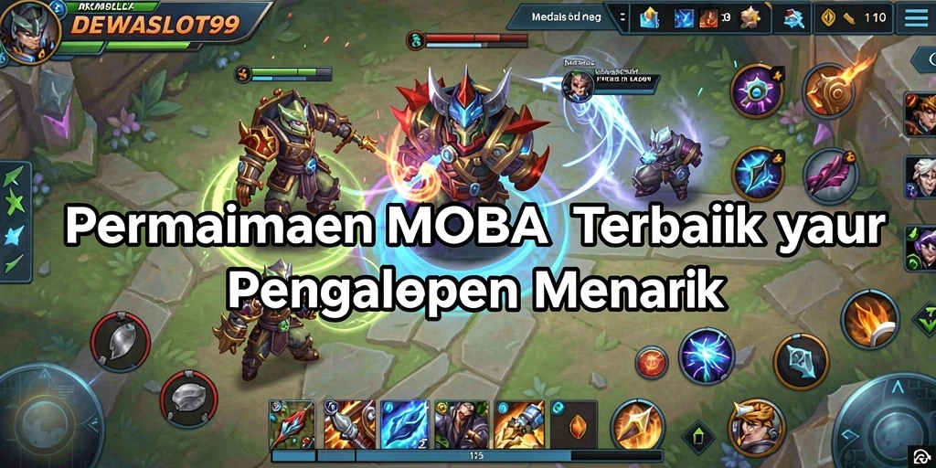 Gameplay DEWASLOT99 yang seru dalam pertarungan tim yang mendebarkan.