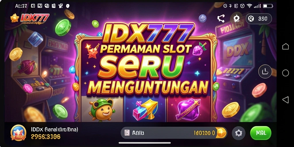 Gameplay Slot yang seru dan interaktif di IDX777.