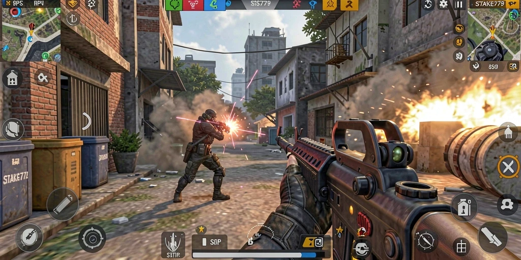 Tampilan gameplay mendebarkan dari STAKE779 dengan aksi seru dan grafis memukau.