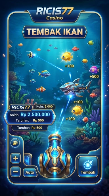 Tampilan aplikasi ricis77 yang menawan dan mudah dinavigasi.